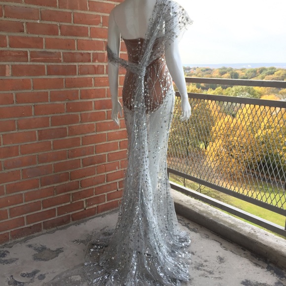 Fairy Dust Sparkle Glitter Dress: Silver - Picture 9 of 13